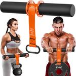 FitBeast(フィットビースト) 前腕強化&amp;前腕エクササイザー 太いハンドル付きリストローラー 前腕筋力トレーナー 調節