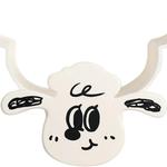 トイレットペーパーホルダーシェルフ 羊 おもしろい 動物 トイレットペーパーストレージ おもしろい 壁取り付け トイレットペーパー収