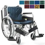 【カワムラサイクル】<br>アルミ自走車いす　簡易モジュール　KA822 中床タイプ  前座高43cm （座幅38・40・42cm) / KA822=非課税=<br>【メーカー直送】※返品・交換不可※代引不可※<br><br>【介護用品】車椅子/車いす/イス【通販】